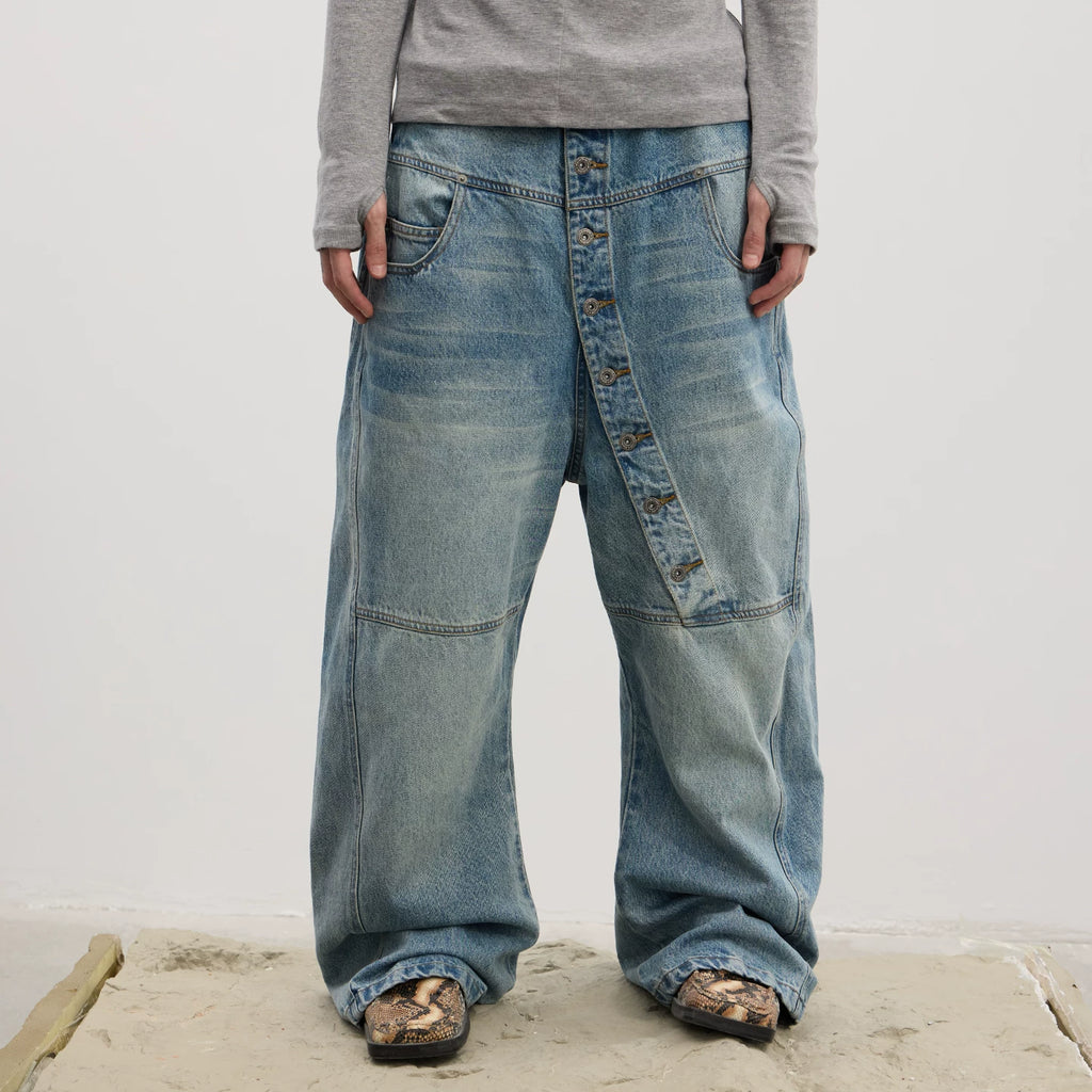 DND4DES Curved Blade 400g Loose-Fit Jeans