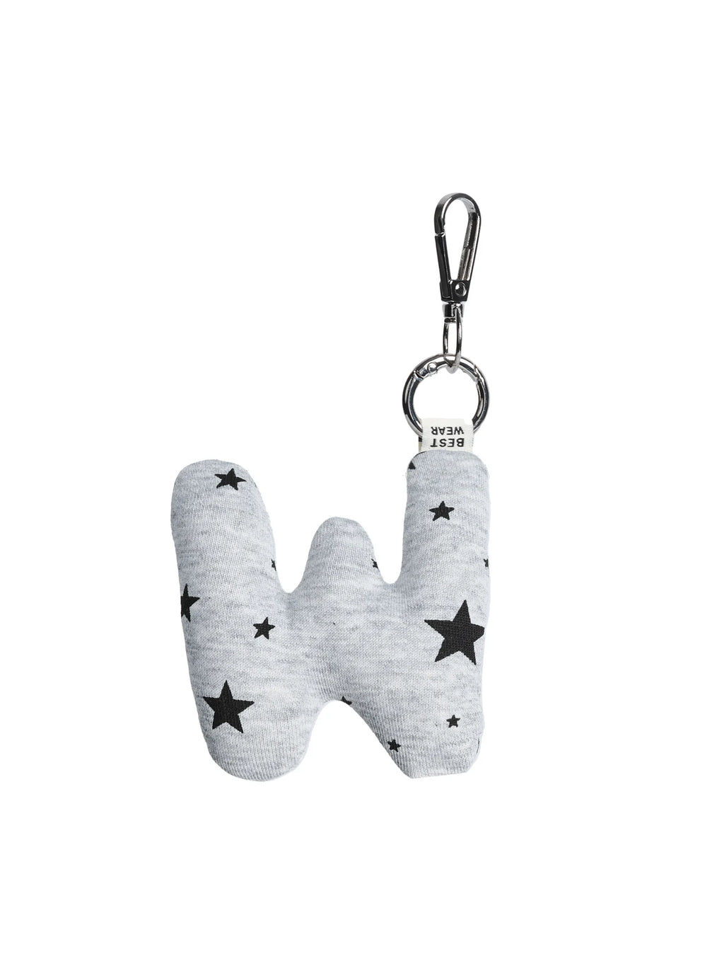 Unique blue Faux Leather Letter Pendant Backpack Charm