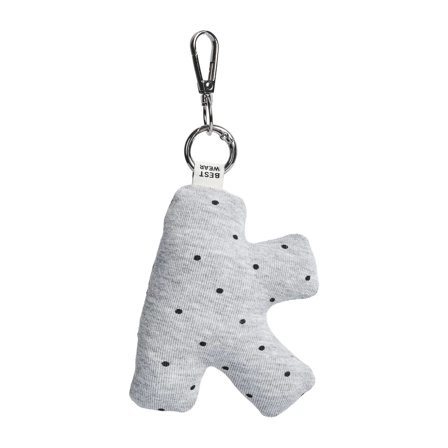 Unique blue Faux Leather Letter Pendant Backpack Charm