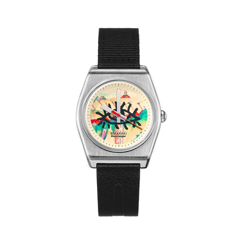 Kami anger Mountain Dreams" Time Series Quartz Watch - Analog Couple's Watch