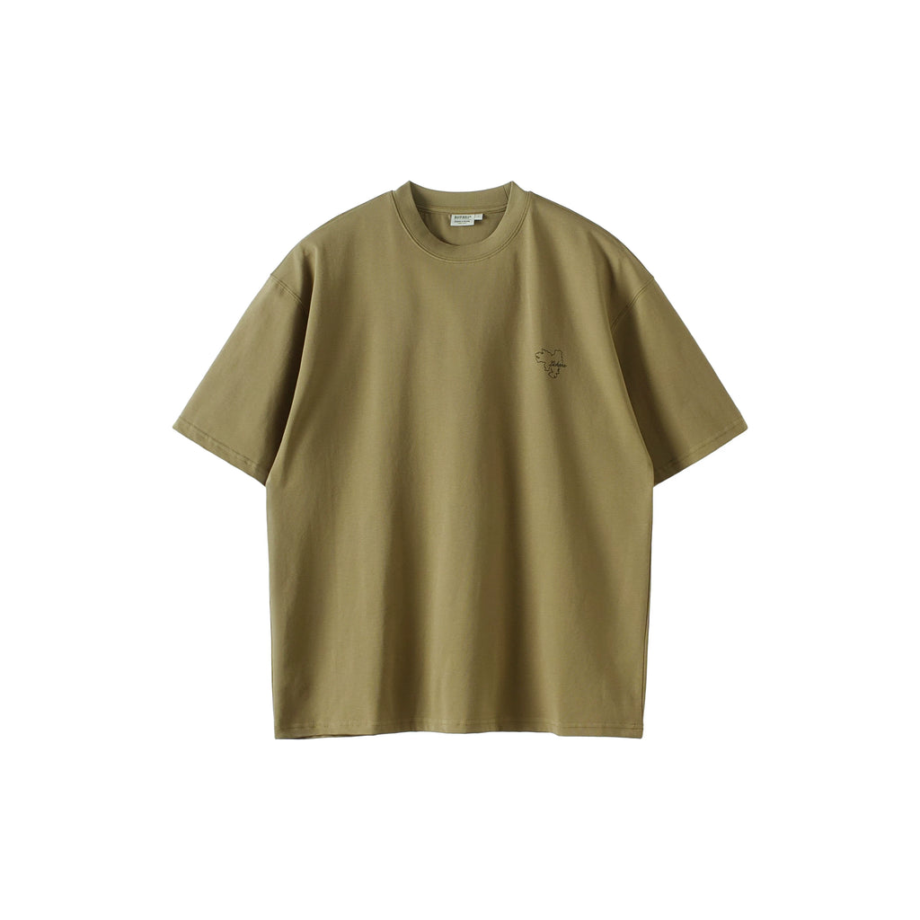BUTTBILL Solotex UPF50+ Quick-Dry Oversized Botanical Tee
