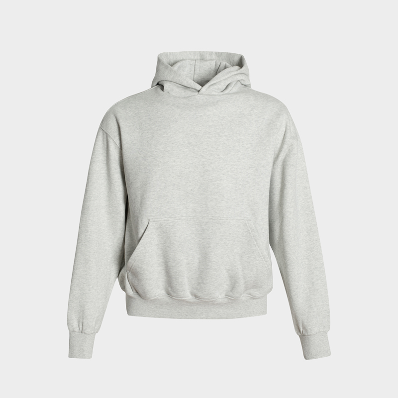 KONOOT Short and Wide Cut Casual Hooded Sweater