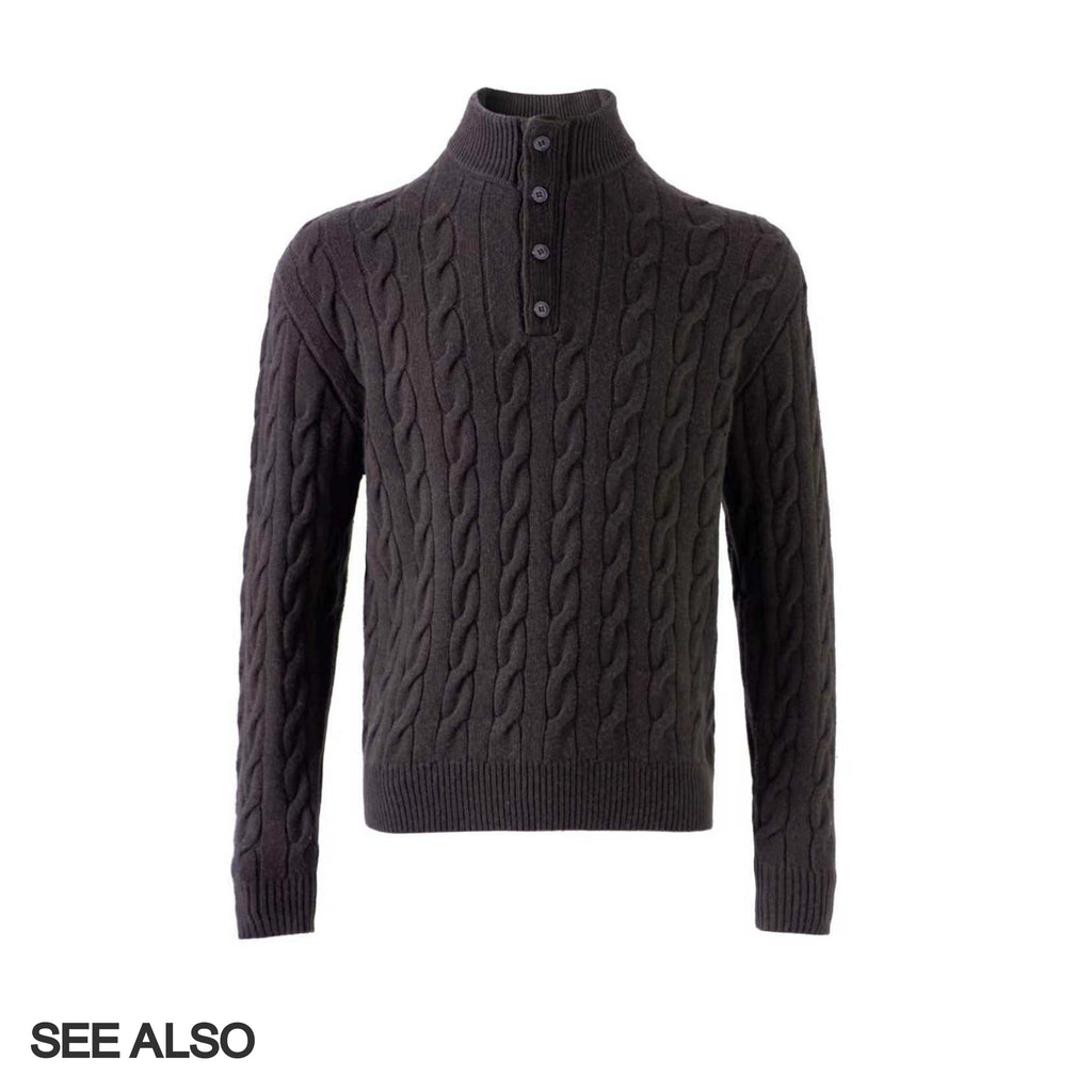 SEE ALSO Casual Twist Stand-up Neck Sweater