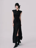 LULUSWINGS Jacquard New Chinese Improved Cheongsam Dress