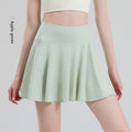 TIANQINGSE Lined Fake Two-piece Skirt