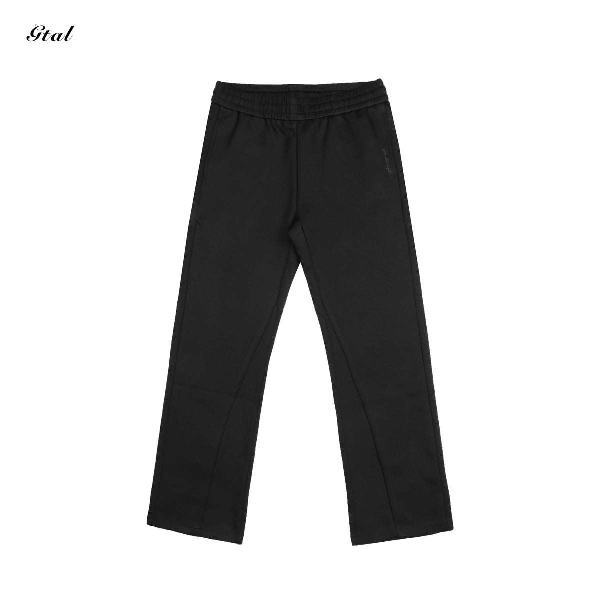 GTAL Modal Air-Layer Embroidered Straight-Leg Sweatpants