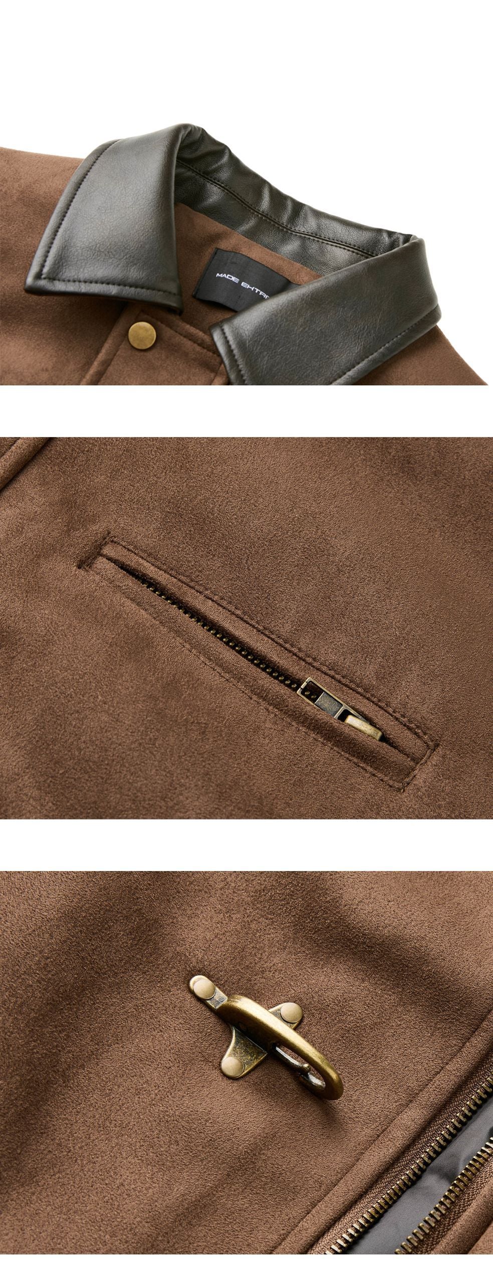 MADEEXTREME | Barn-Style Suede Down Jacket