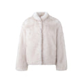 MoodBerry American Retro Faux Fur Cropped Coat