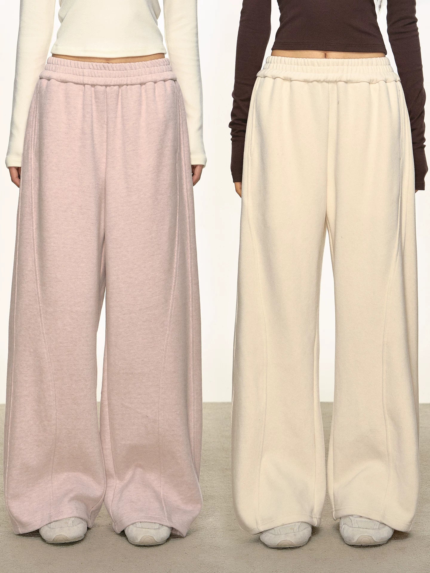 Anna Aneae Skinny Lazy Casual Straight Sweatpants