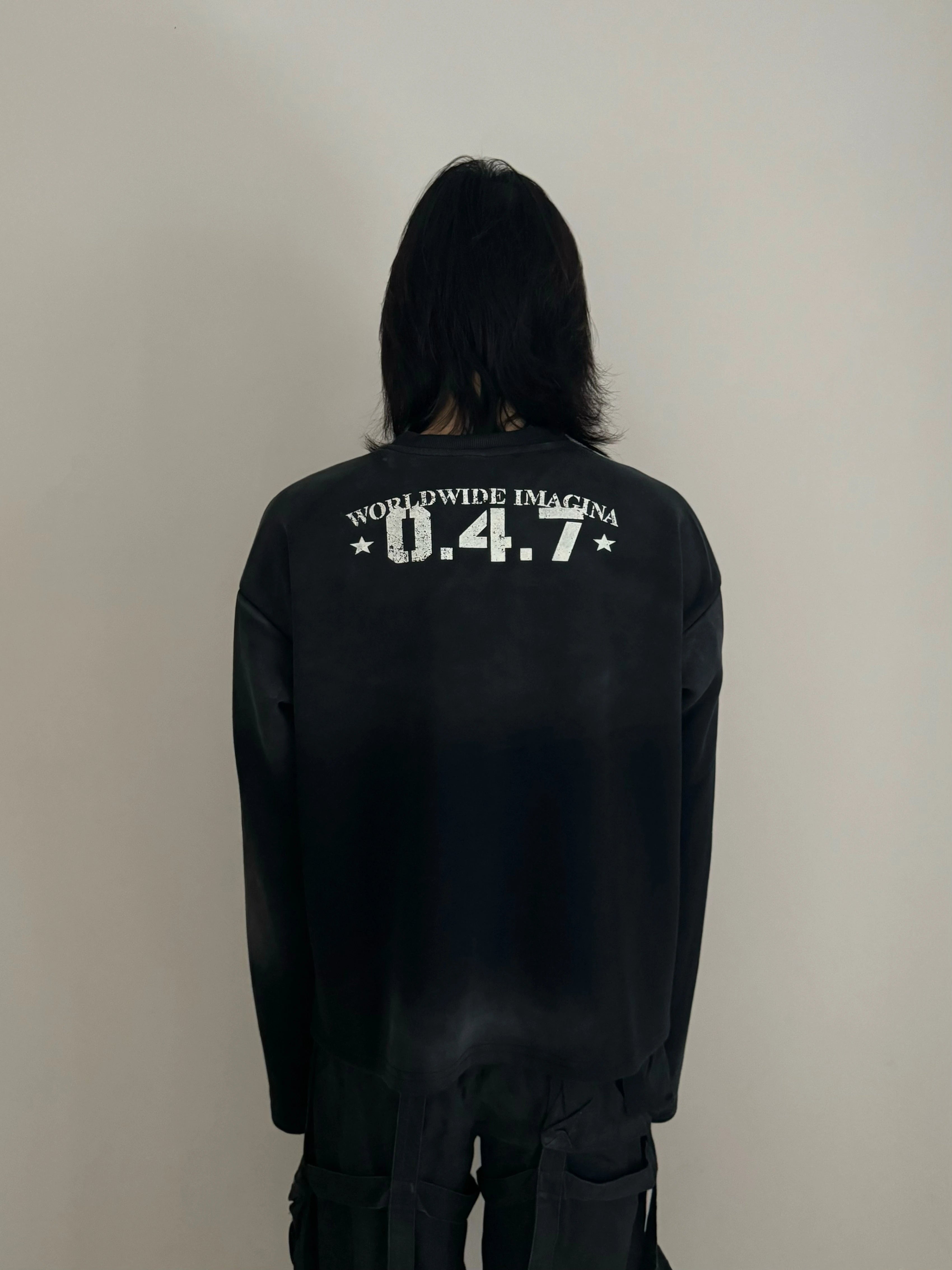 URRRGE Retro Short and Wide Version Casual Long Sleeve