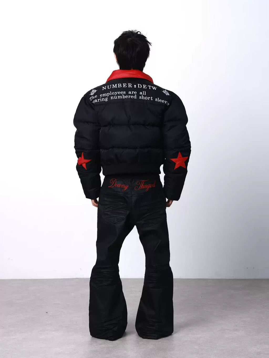 DETW Stand-up Collar Down Cotton Jacket