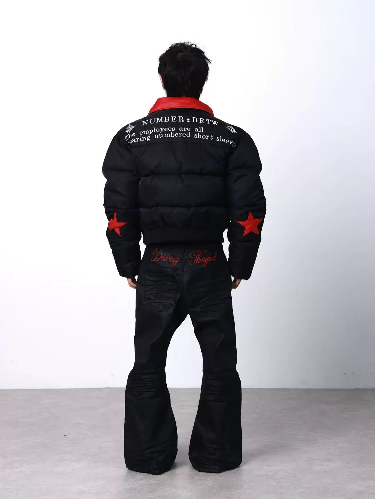 DETW Stand-up Collar Down Cotton Jacket