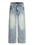 11KN 11 oz American Washed Straight Leg Jeans