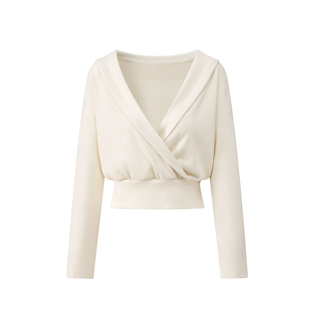 POPWEST V-Neck Loose Wide-Leg Two-Piece Set