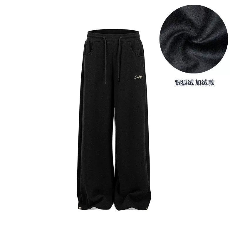 CoosRetro Moisture-Wicking Mid-Rise Straight-Leg Sweatpants