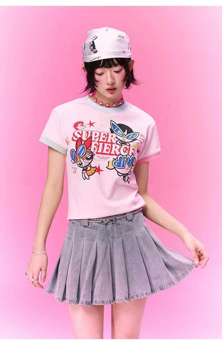 BJHG [Flying Girl Police Joint Name] Front Shoulder Short Sleeve