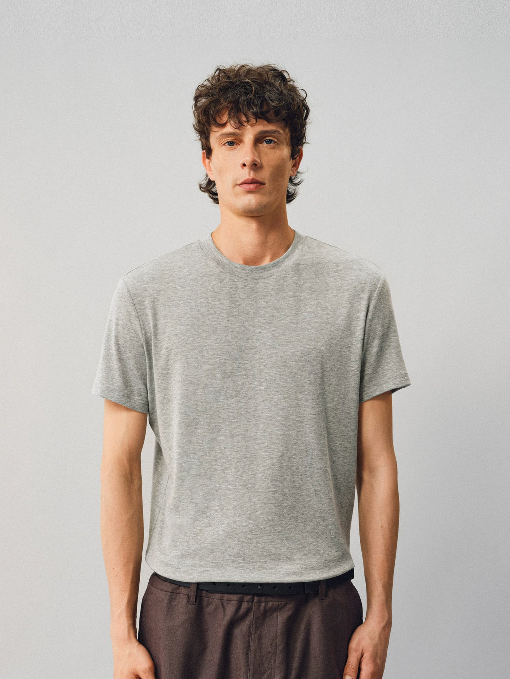 NONRADICAL Creamy-Touch Wool Breathable Relaxed Tee