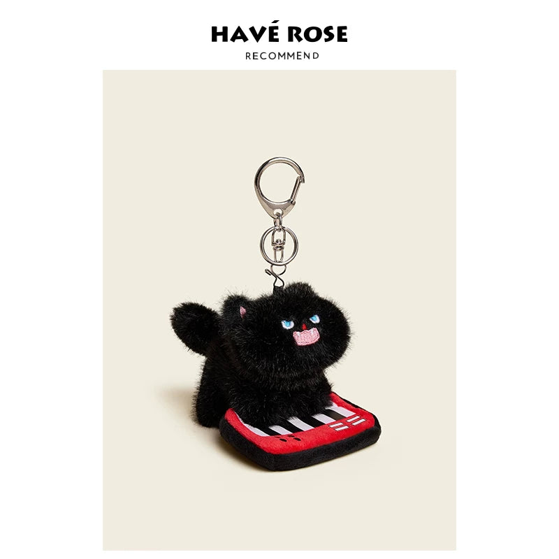 HAVEROSE Minimalist Faux Leather Charm Bag