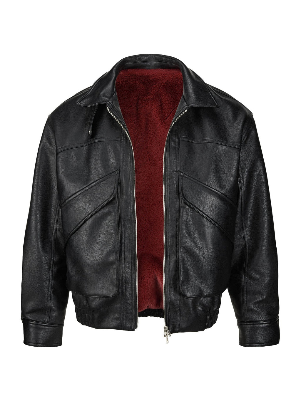 EME Retro Lapel Loose Thermal Jacket