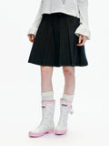 MASOOMAKE Denim Jacket A-Line Skirt Two-Piece Set