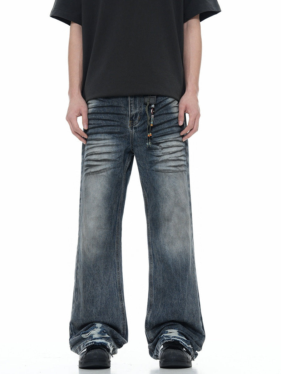 11KN Retro Dirty Dyed Jeans