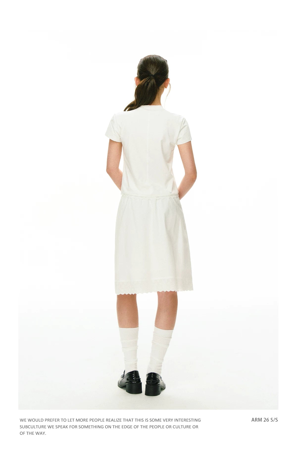 Ariseism Vintage Satin Patchwork Skirt