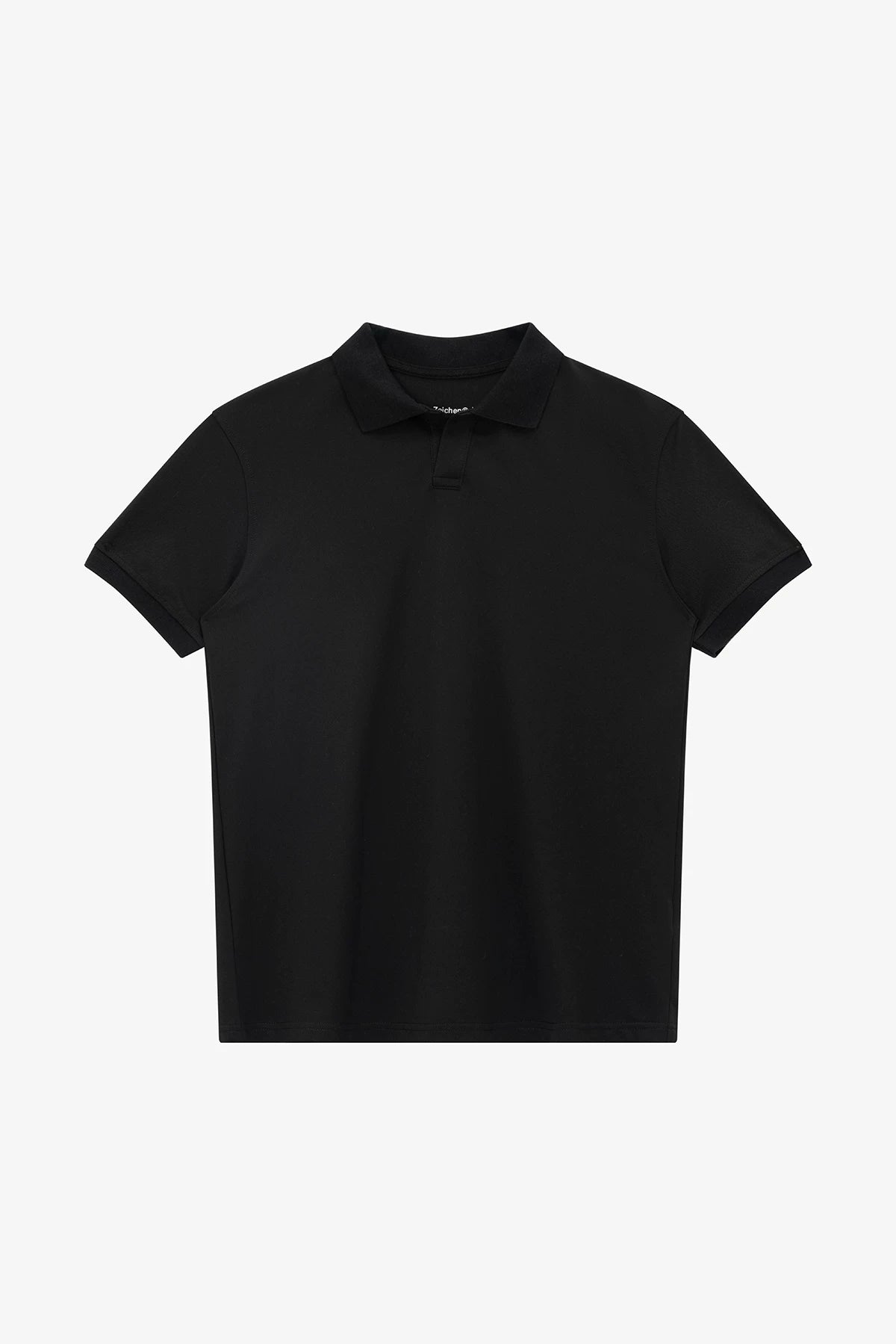 NO LOGO Silk-Cotton Seagull Collar 240g Quick-Dry Relaxed Polo