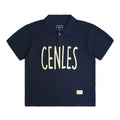 CENLES 190g Breathable Open-Knit Regular Fit Polo Shirt