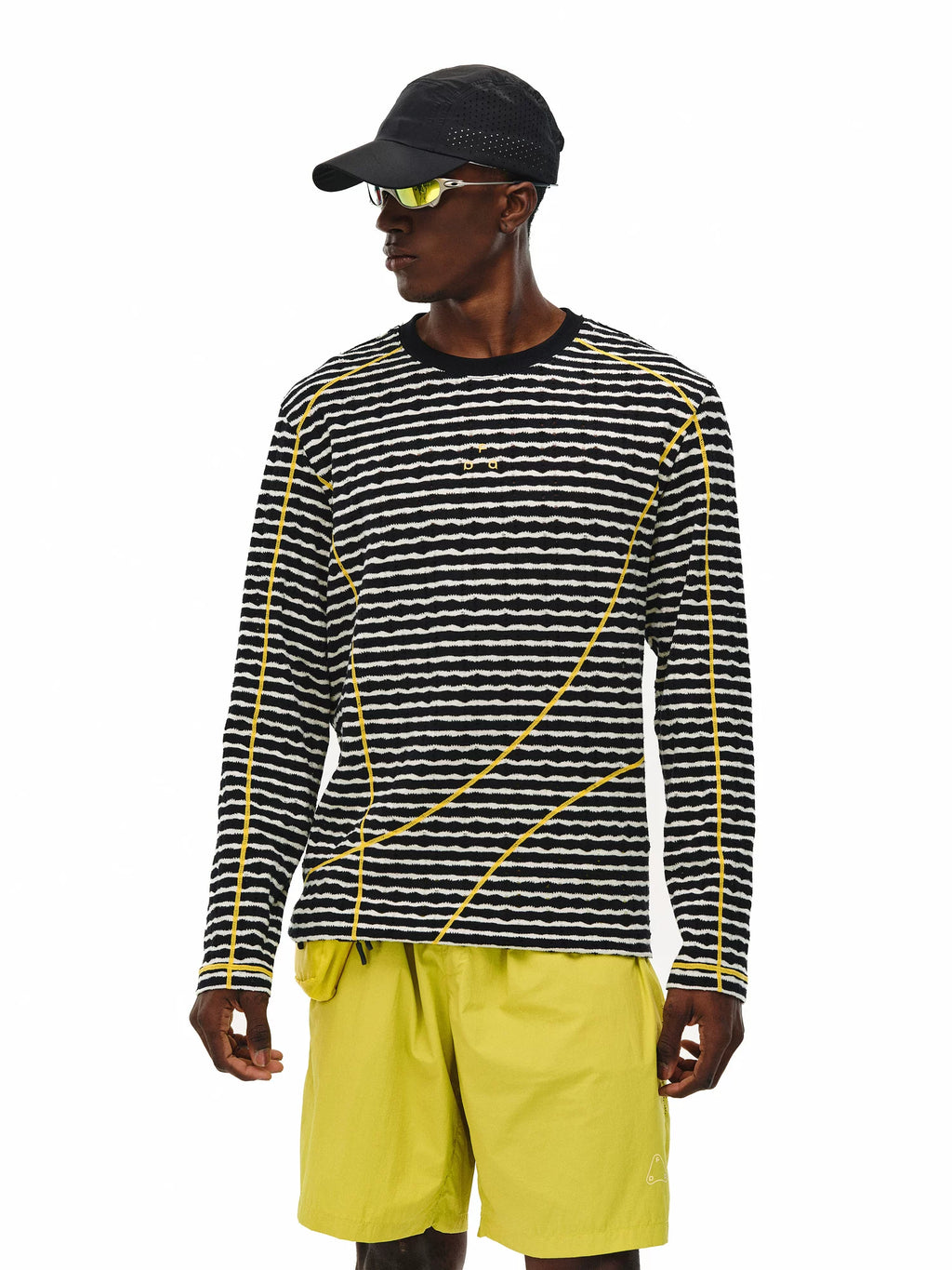 FPA Contrast Ripped Stripe Long Sleeve