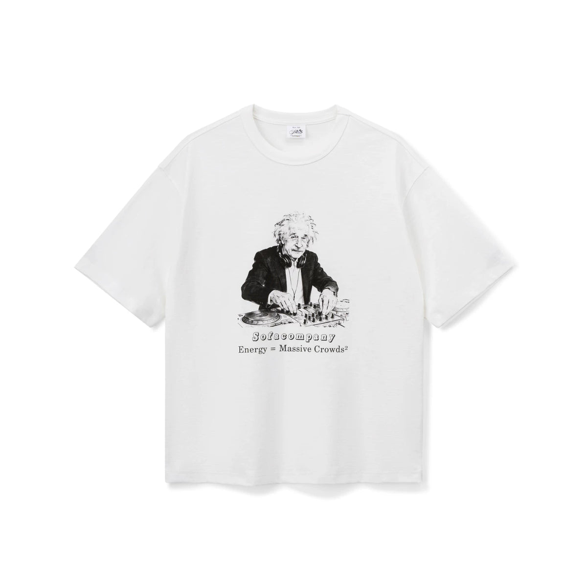SUPERTOFU Einstein 260g Breathable Drop-Shoulder Loose Tee