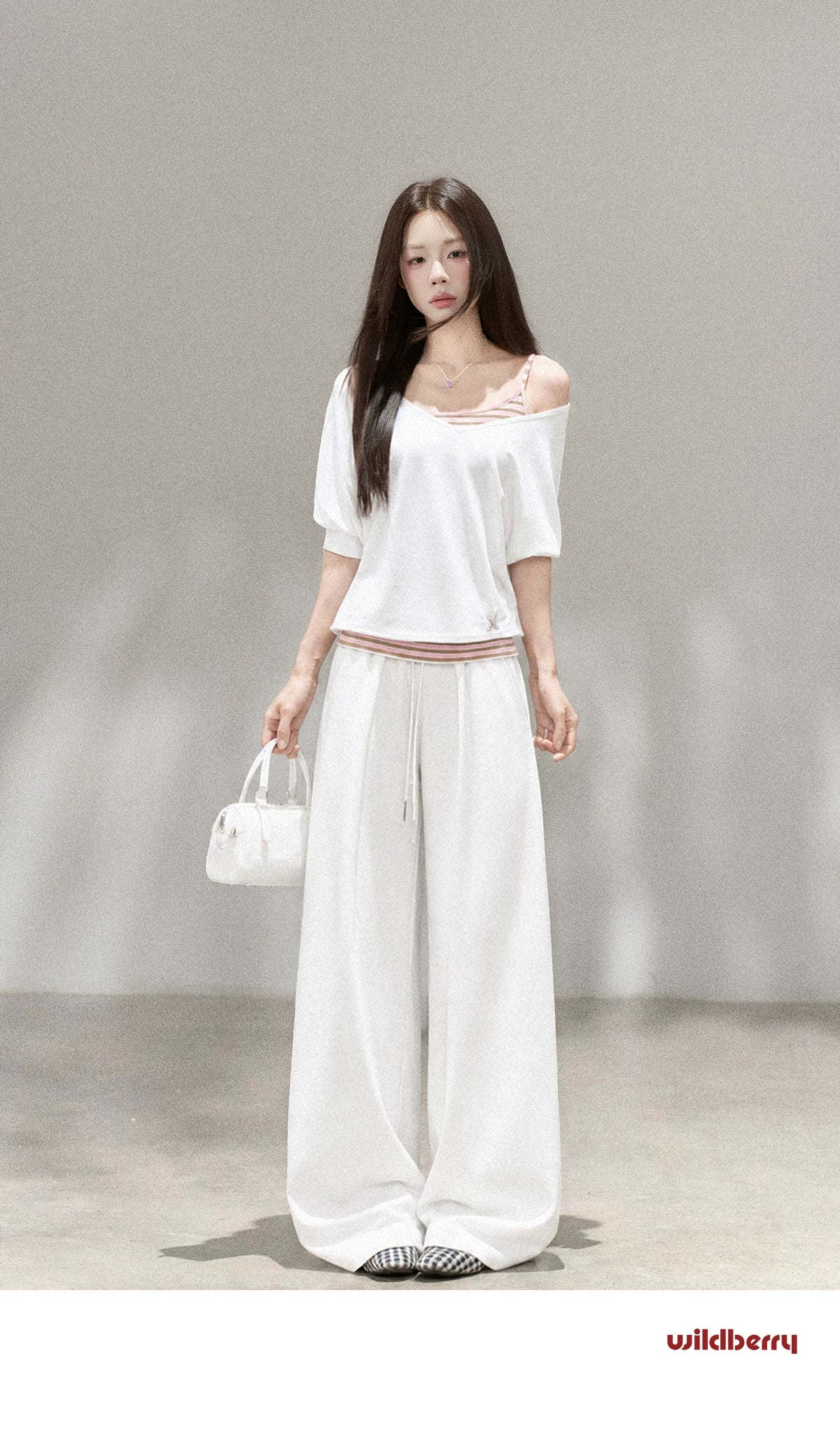 Wildberry Casual Relaxed Fashion Temperament Three-piece Set