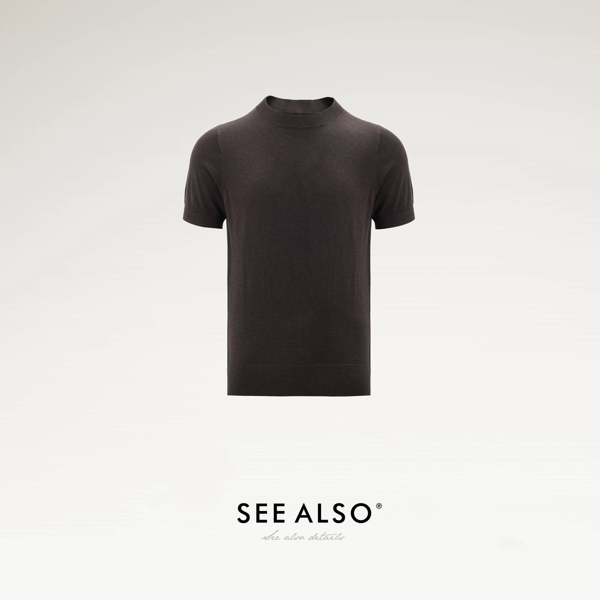 SEE ALSO Knit Breathable Crewneck Tee
