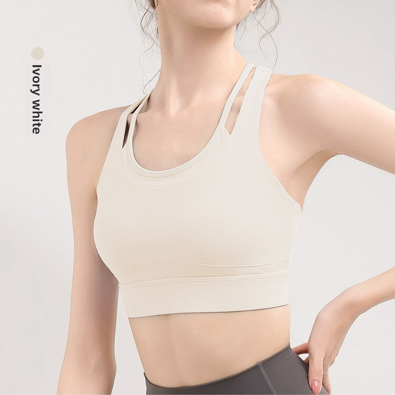 TIANQINGSE Hollow Fake Two-piece Bra Vest