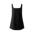 MoodBerry Minimalist Solid Loose Cami Dress Set Tee