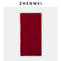 ZHENWEI Knitted Twist Cross Button Neck Protector Scarf Shawl