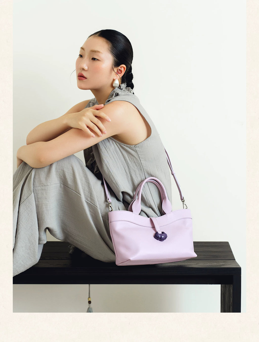 LOSEA Leather Tote Bag - Top-Layer Cowhide