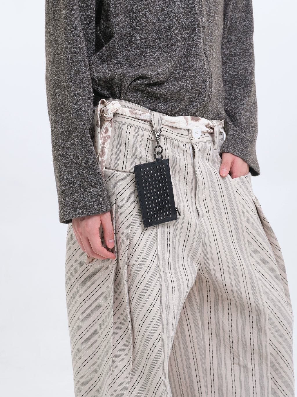 TZ Killer First Layer Cowhide Waist Chain Key Bag