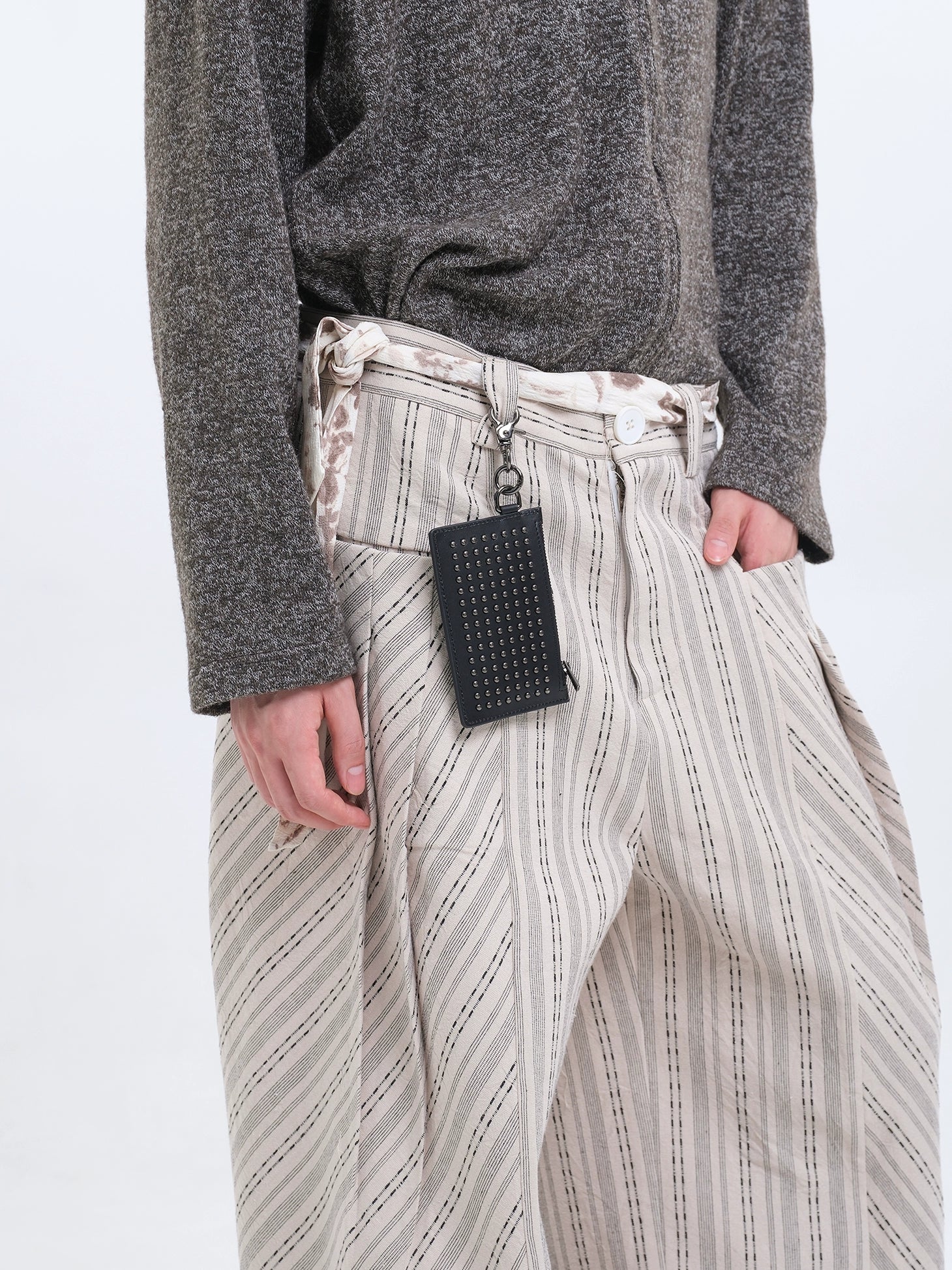 TZ Killer First Layer Cowhide Waist Chain Key Bag