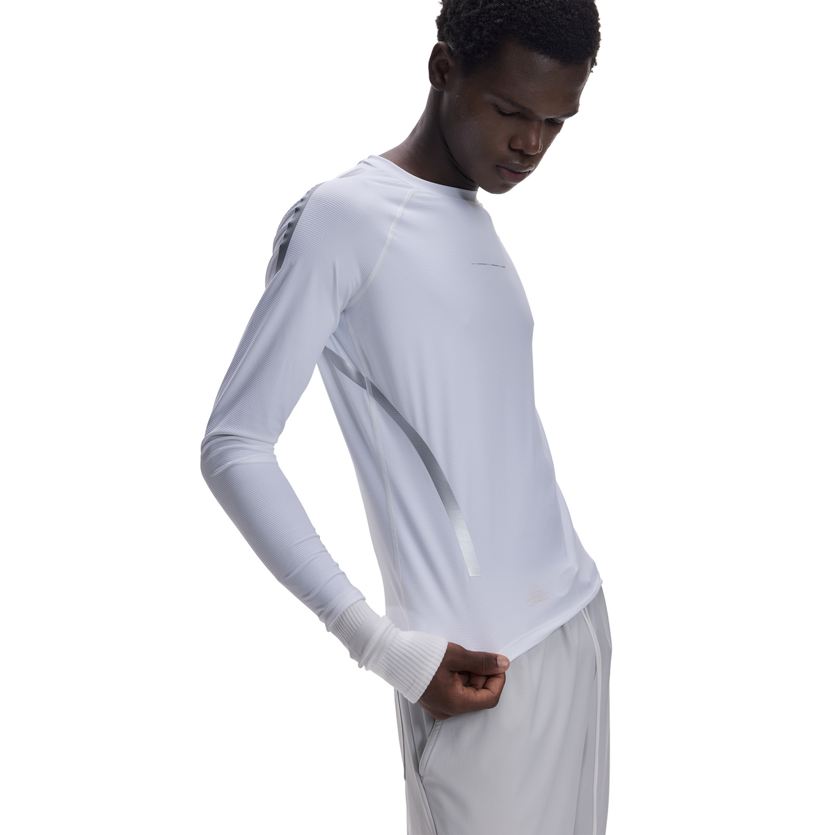 BEVAN UP Quick-Dry Stretch Slim Fit Long-Sleeve Tee