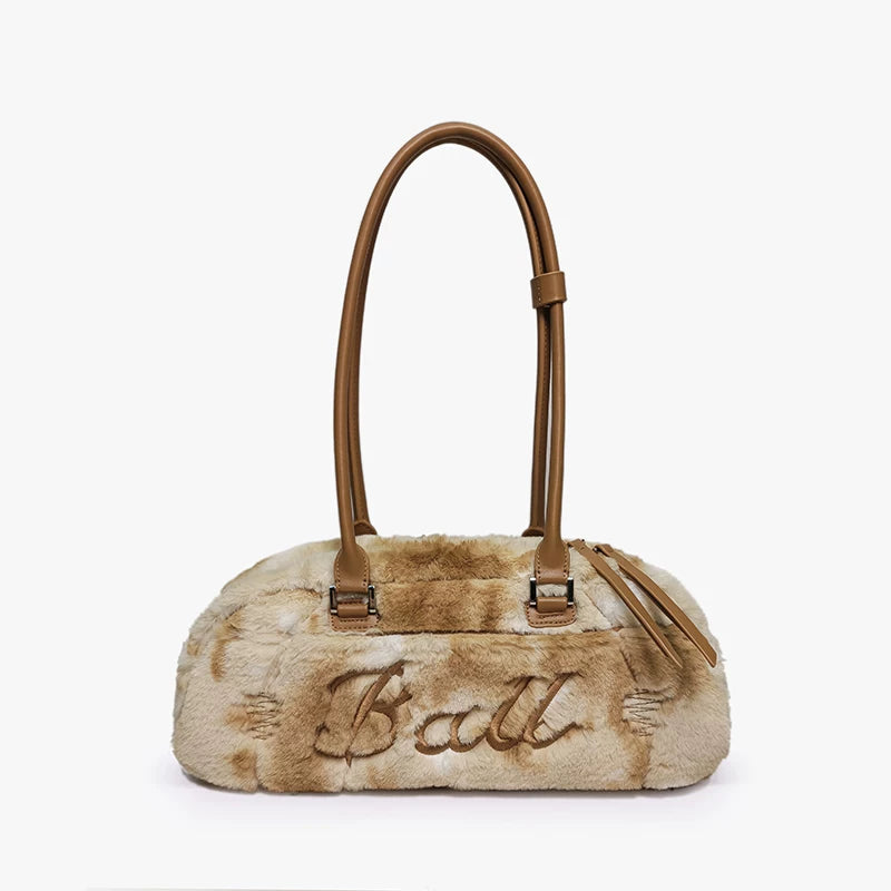 VFVF Green Faux Leather Zip-Top Crossbody Bag