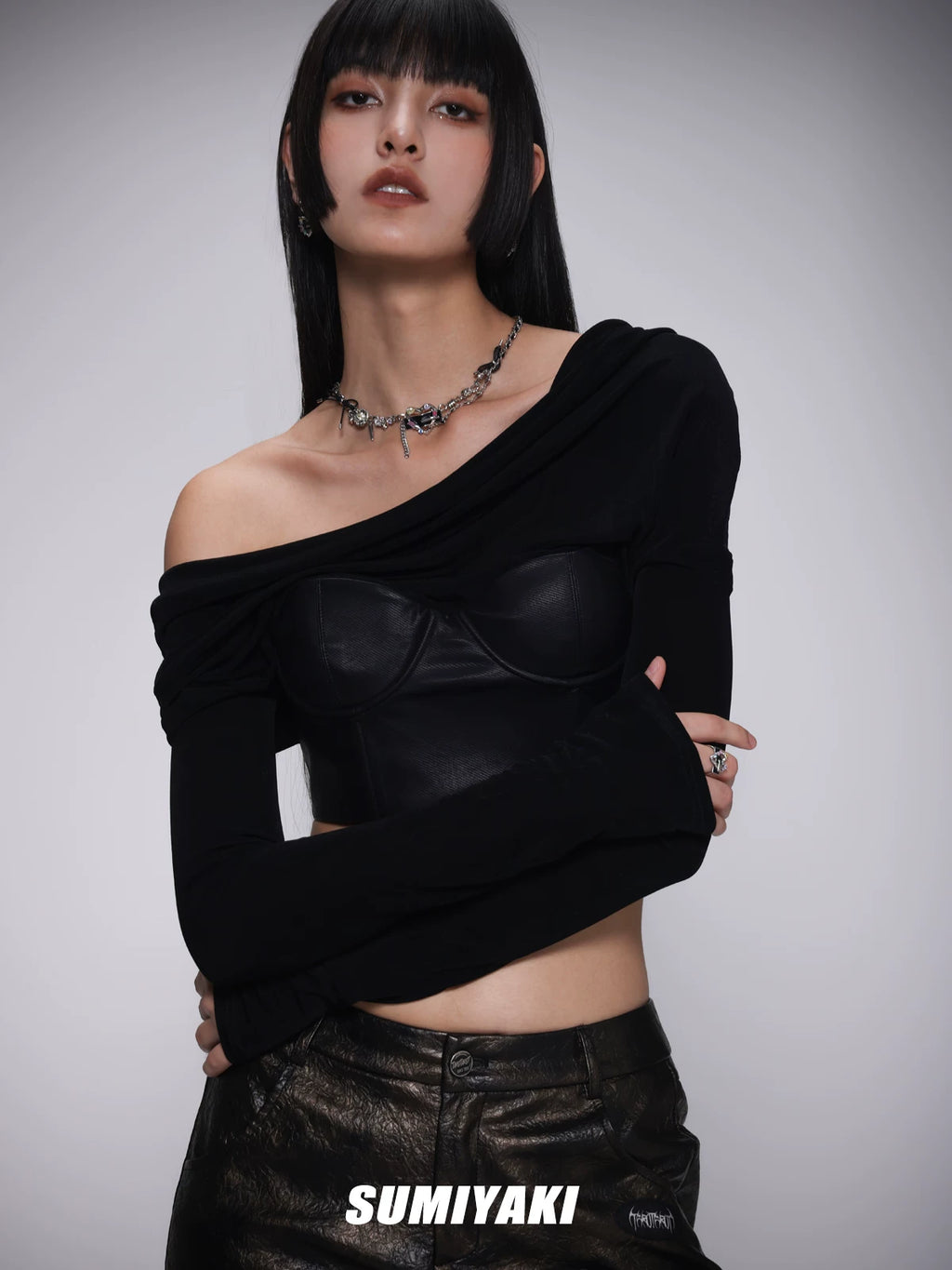 SUMIYAKI Sweet Cool Babes Collarbone Chain