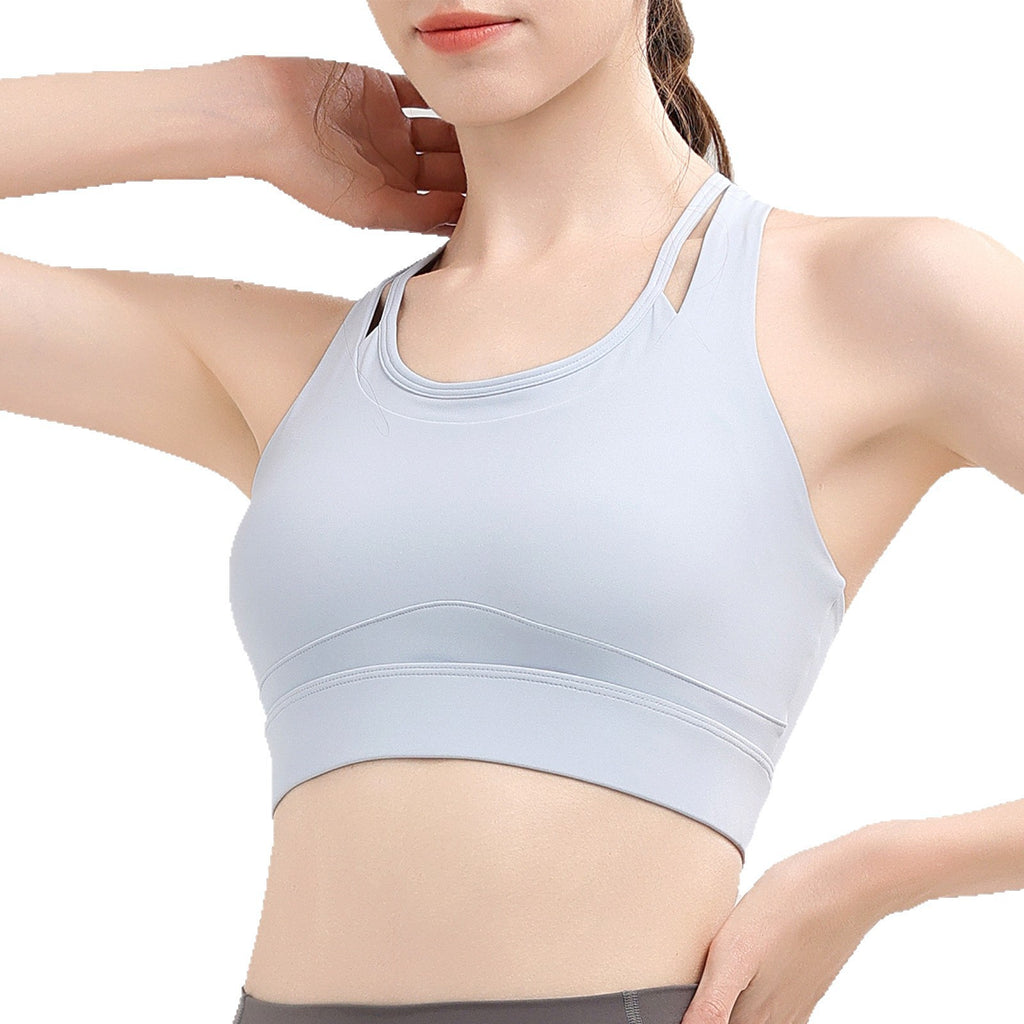 TIANQINGSE Hollow Fake Two-piece Bra Vest