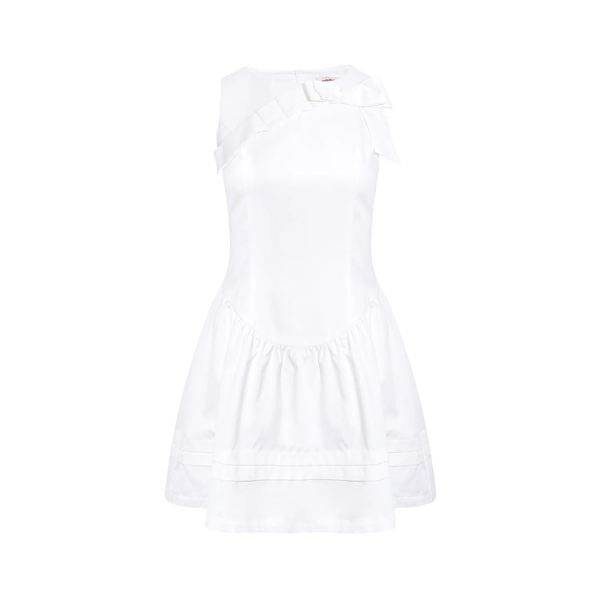 Wildberry White Princess A-Line Maxi Dress