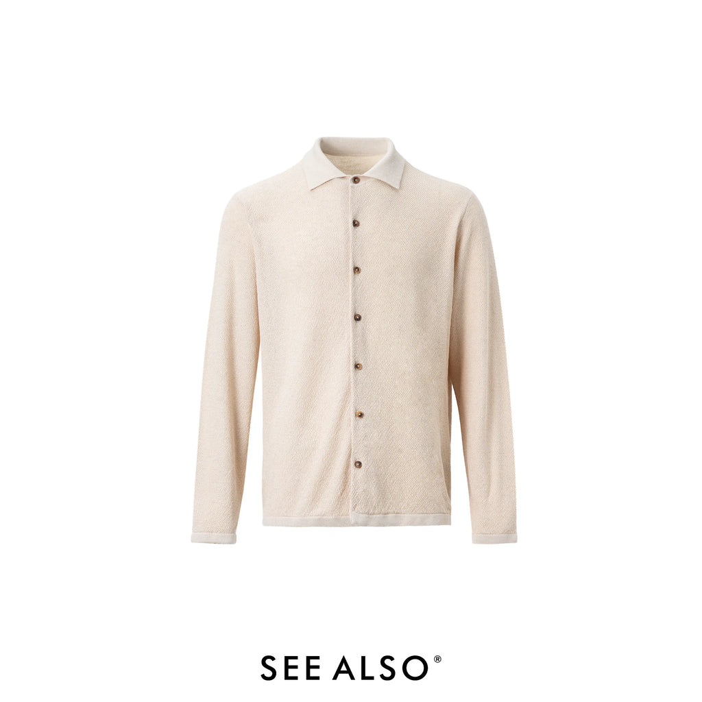 SEE ALSO Linen-Blend Breathable Relaxed Long-Sleeve Cardigan