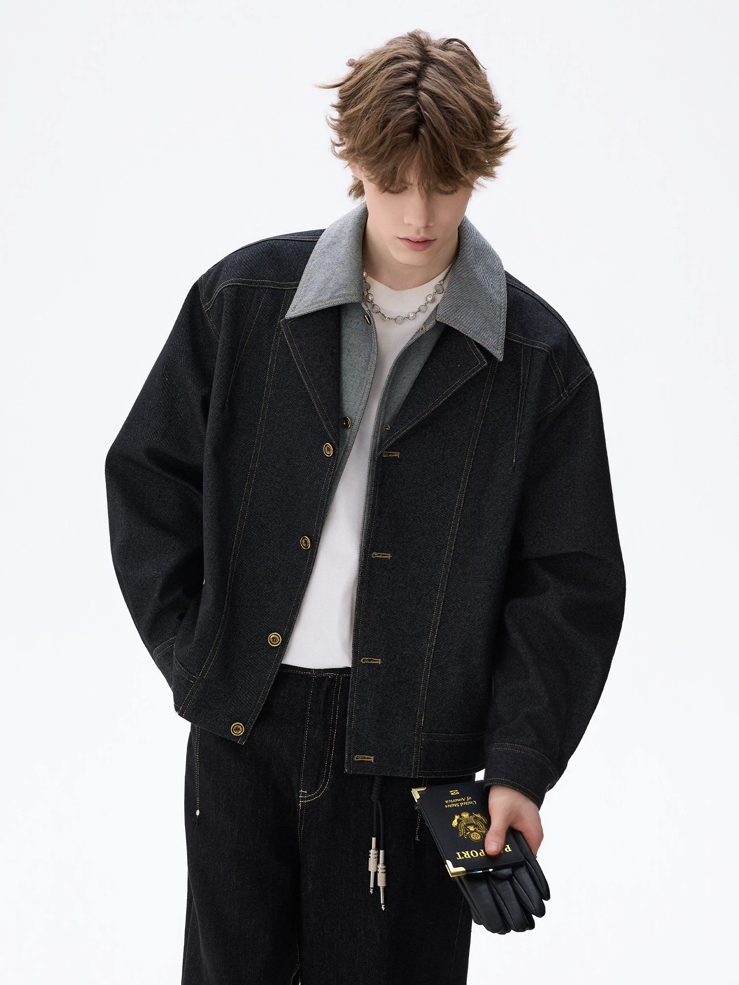 CHOR Two-tone Denim Premium Jacket
