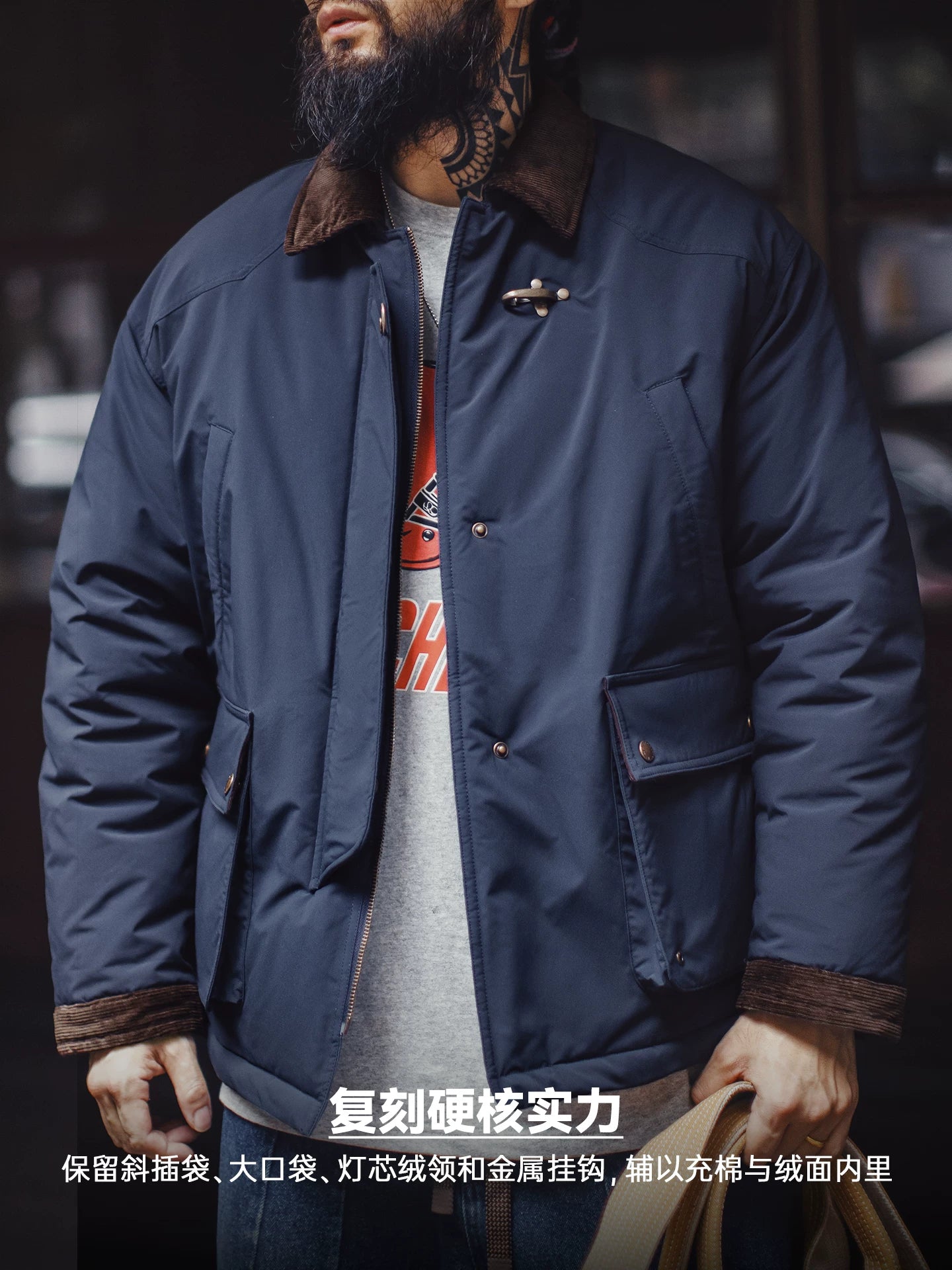 Madden Vintage Corduroy Hunting Jacket
