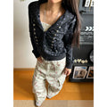 KISMETS Floral Zip-Up Hoodie Slim Fit