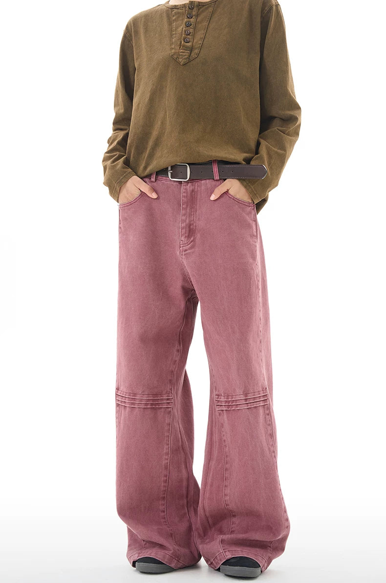 TRUQUEST Vintage Loose Straight Jeans