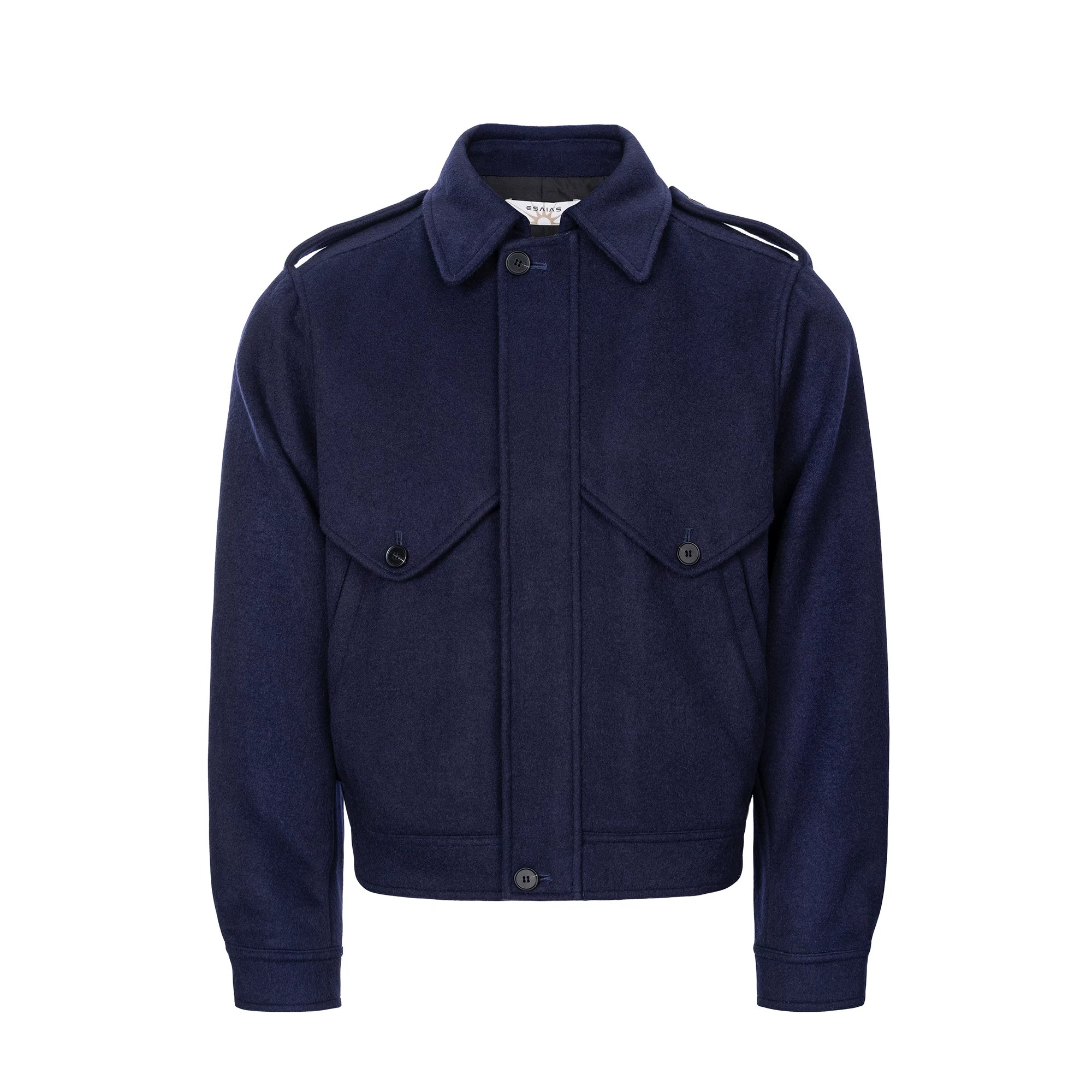 Esaias Vintage Short Tweed Jacket