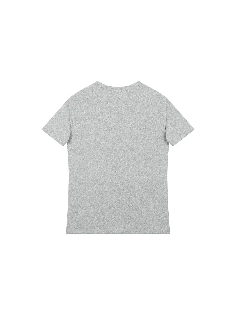 PLUS NO LOGO X OQ Power Burst Breathable Fitted Stretch Tee